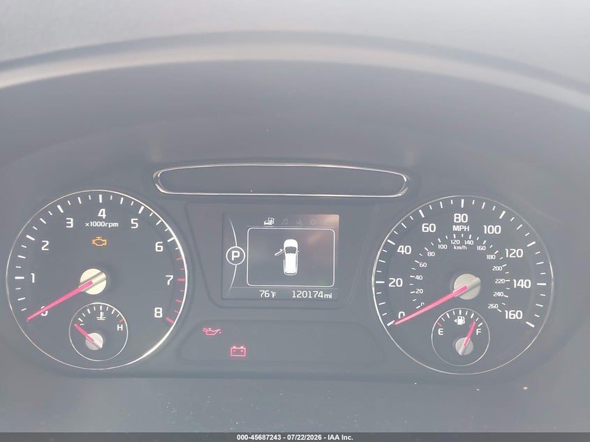 2018 KIA SORENTO auction photo 7