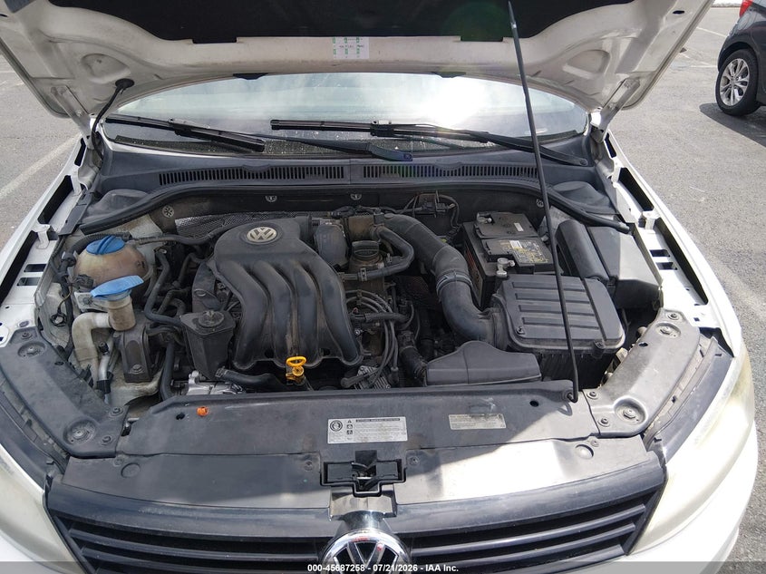 2012 Volkswagen Jetta 2.0L S VIN: 3VW2K7AJ1CM373873 Lot: 45687258