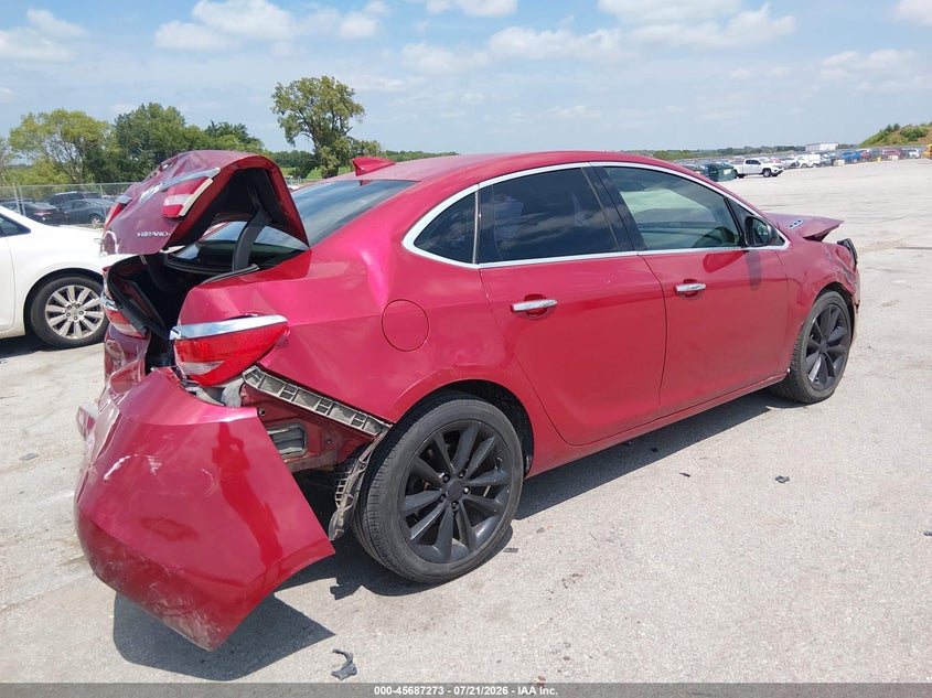 Vin: 1g4ps5sk2f4160818, lot: 46185882, buick verano leather group 20154