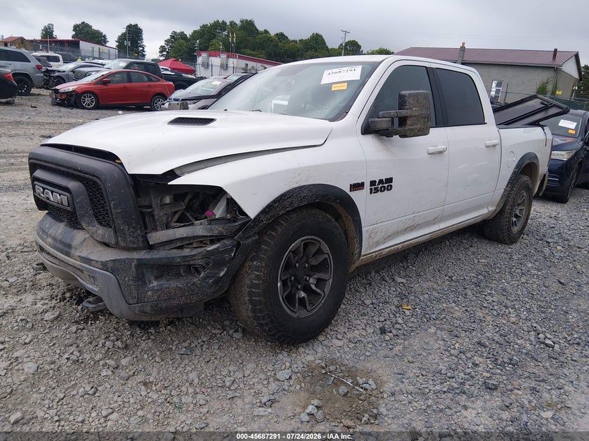 Vin: 1c6rr7yt8hs745204, lot: 46185900, ram 1500 rebel 20172