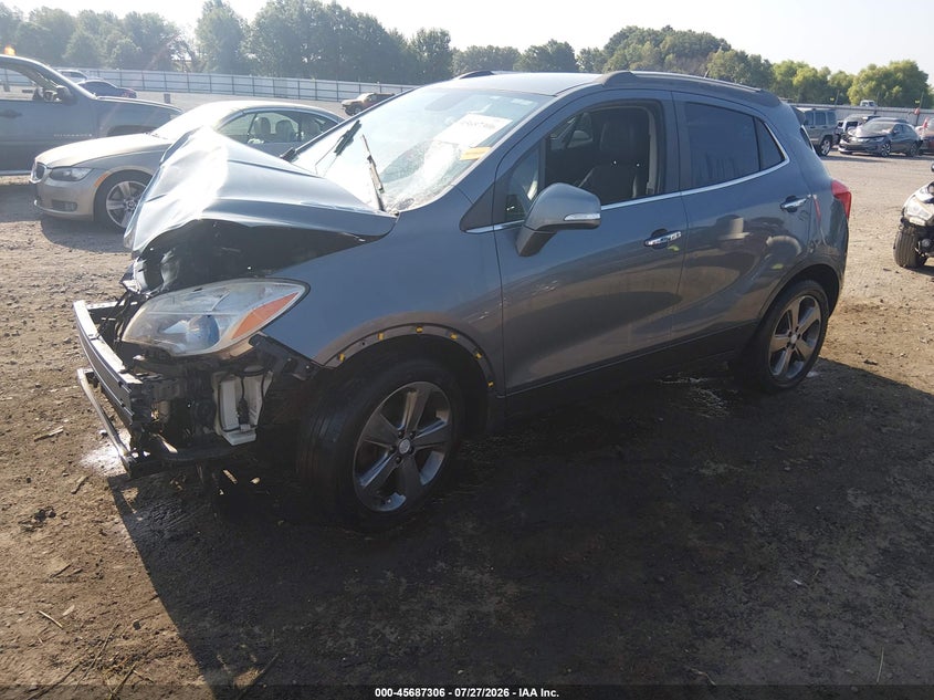 Vin: kl4cjasb0eb651410, lot: 46185914, buick encore 20142