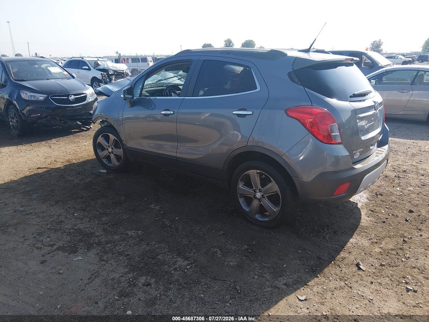 Vin: kl4cjasb0eb651410, lot: 46185914, buick encore 20143