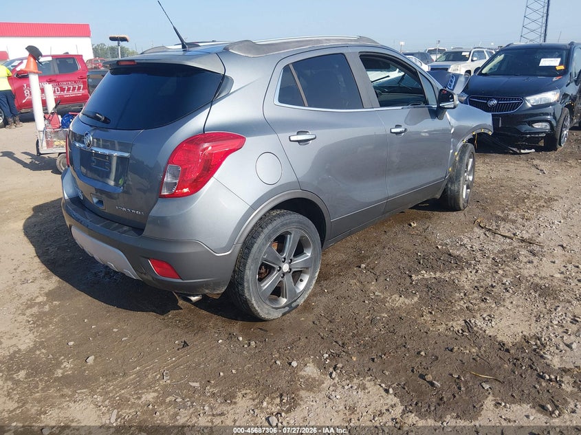 Vin: kl4cjasb0eb651410, lot: 46185914, buick encore 20144