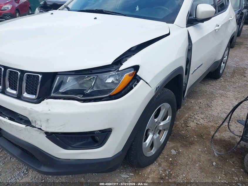 2018 Jeep Compass Latitude 4X4 VIN: 3C4NJDBB3JT366306 Lot: 45687311