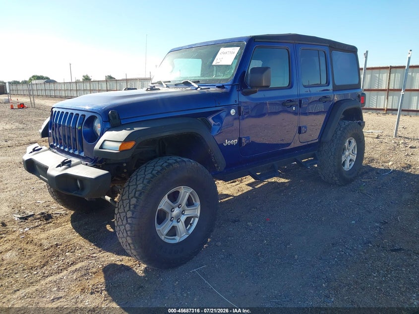 2019 JEEP WRANGLER UNLIMITED auction photo 2