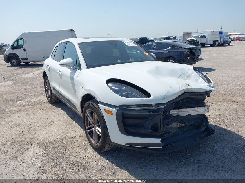 2022 Porsche Macan VIN: WP1AA2A51NLB02502 Lot: 45687320