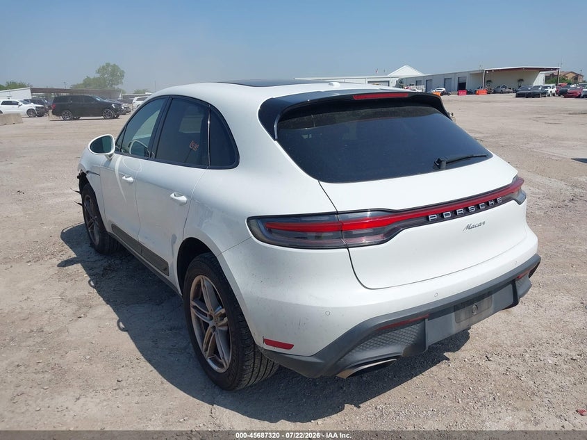 2022 Porsche Macan VIN: WP1AA2A51NLB02502 Lot: 45687320