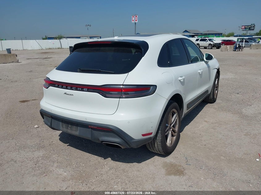 2022 Porsche Macan VIN: WP1AA2A51NLB02502 Lot: 45687320