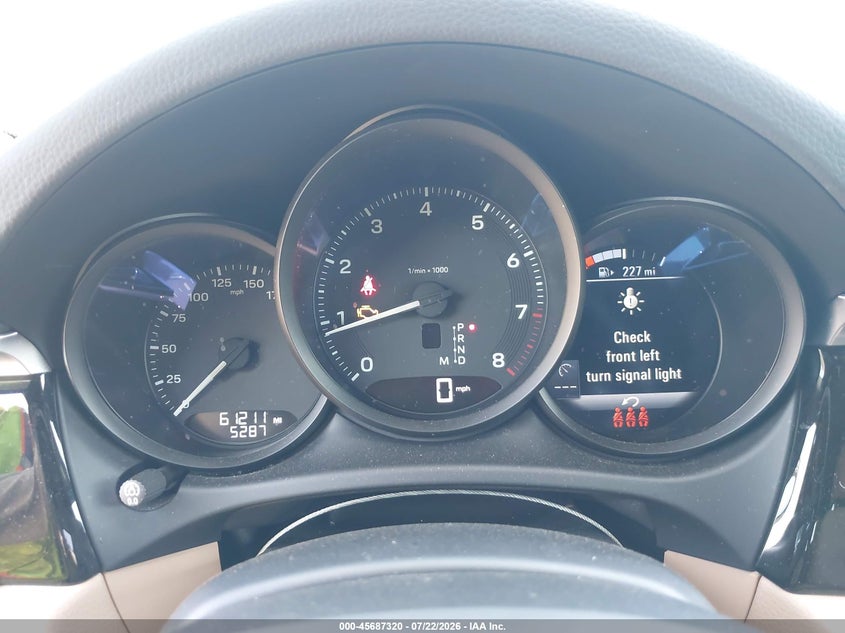 2022 Porsche Macan VIN: WP1AA2A51NLB02502 Lot: 45687320