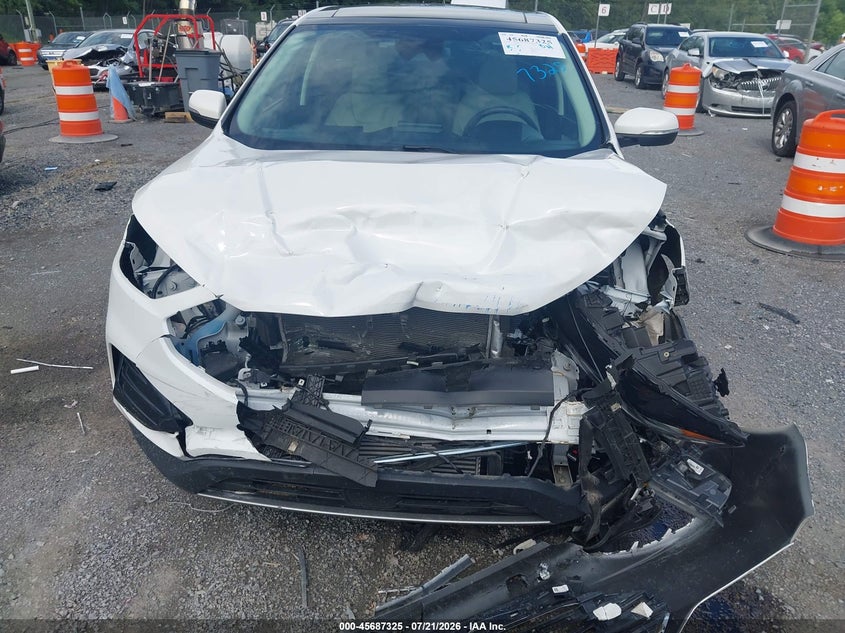 2021 Ford Edge Titanium VIN: 2FMPK4K98MBA28110 Lot: 45687325