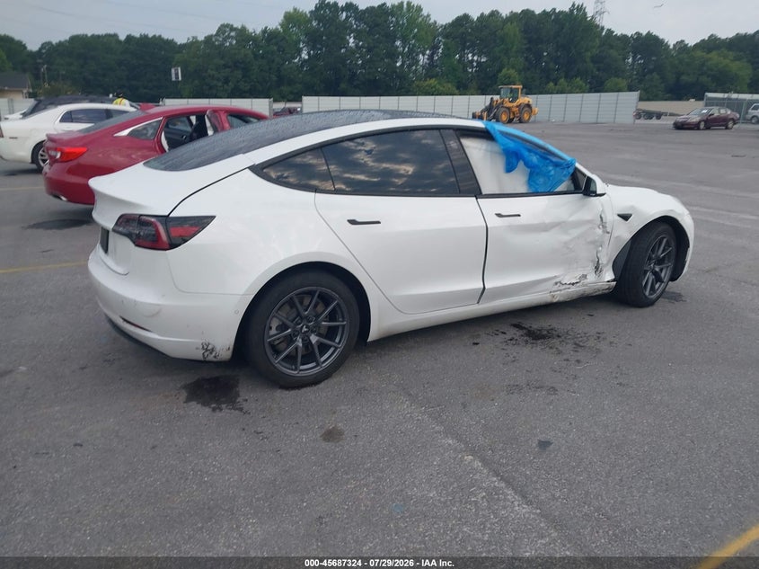 Vin: 5yj3e1ea2nf126228, lot: 46185934, tesla model 3 rear-wheel drive 20224