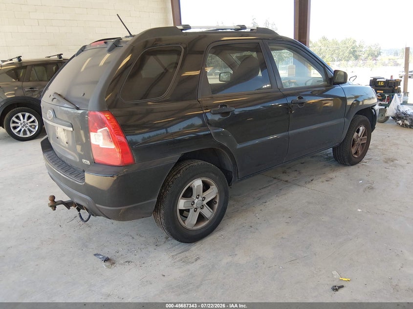 Vin: kndkgca30a7713598, lot: 46185952, kia sportage lx v6 20104
