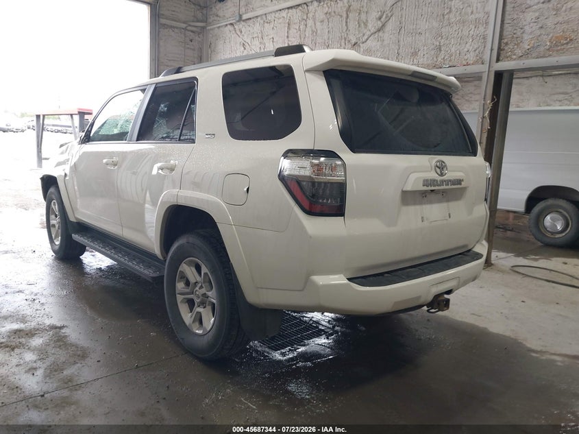 Vin: jtebu5jr5k5680132, lot: 46185953, toyota 4runner sr5 20193