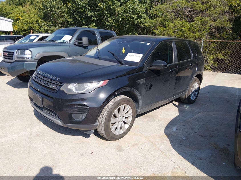 Vin: salcp2bg4hh673782, lot: 46185958, land rover discovery sport se 20172