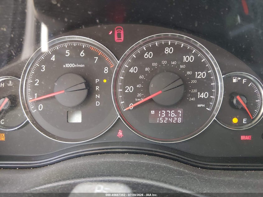2009 Subaru Legacy 2.5I VIN: 4S3BL616197229684 Lot: 45687352