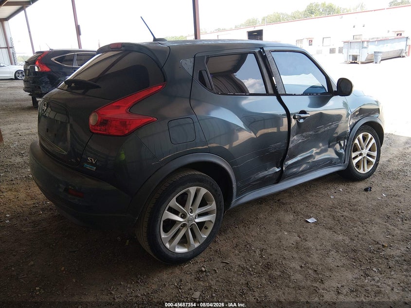 Vin: jn8af5mr8et360247, lot: 46185963, nissan juke sv 20144