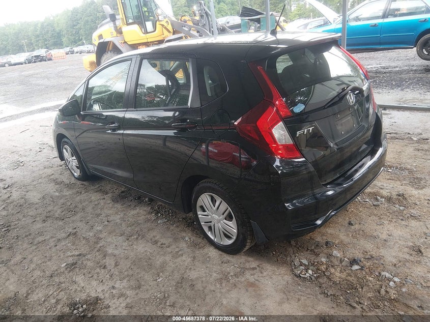 Vin: 3hggk5h42jm723555, lot: 46185987, honda fit lx 20183
