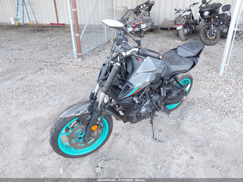 2022 YAMAHA MT07 auction photo 2