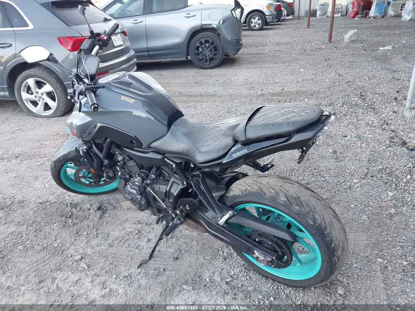 2022 YAMAHA MT07 auction photo 3