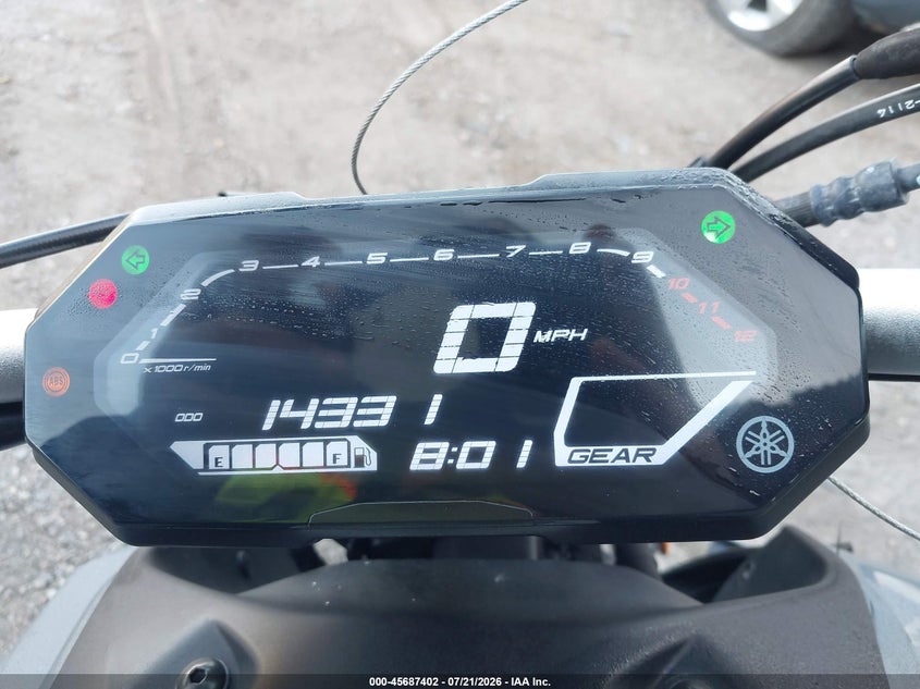 2022 YAMAHA MT07 auction photo 7