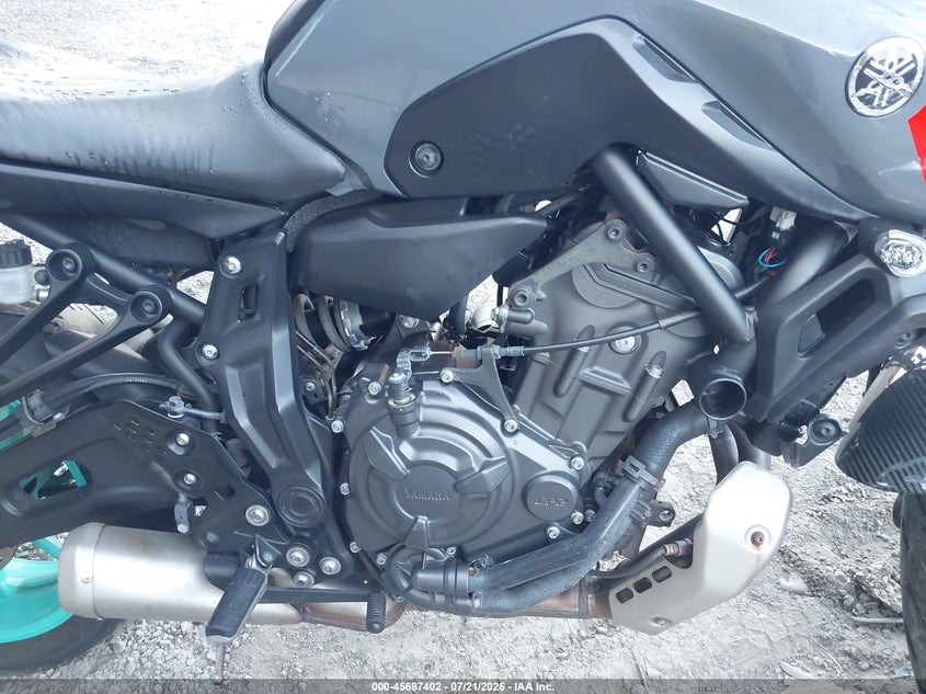 2022 YAMAHA MT07 auction photo 8