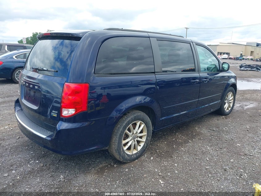 Vin: 2c4rdgcg3fr733283, lot: 46186012, dodge grand caravan sxt 20154