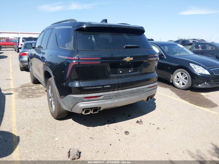 Vin: 1gnevgks4tj260230, lot: 46186020, chevrolet traverse awd lt 20263