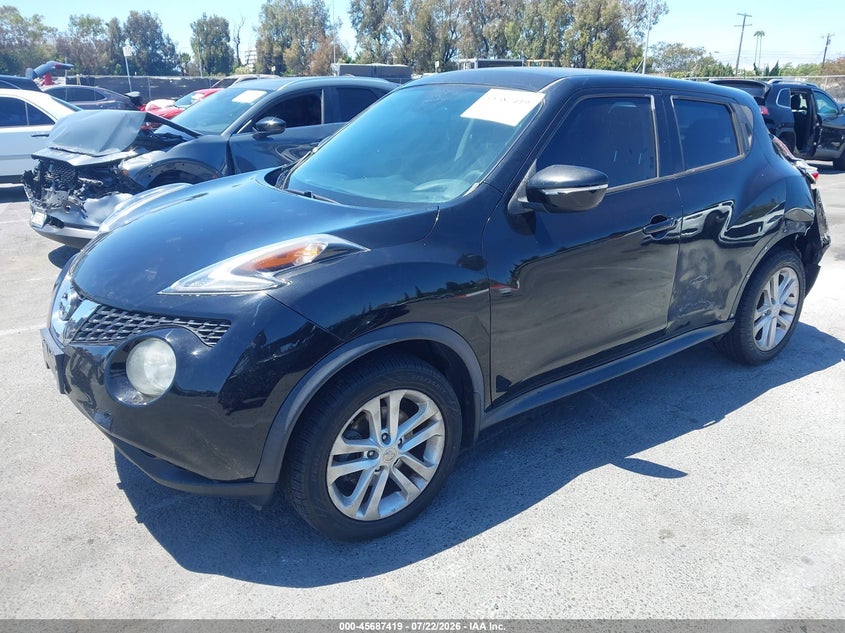 Vin: jn8af5mr0ft500289, lot: 46186028, nissan juke nismo/s/sl/sv 20152