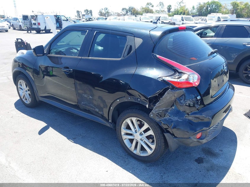 Vin: jn8af5mr0ft500289, lot: 46186028, nissan juke nismo/s/sl/sv 20153
