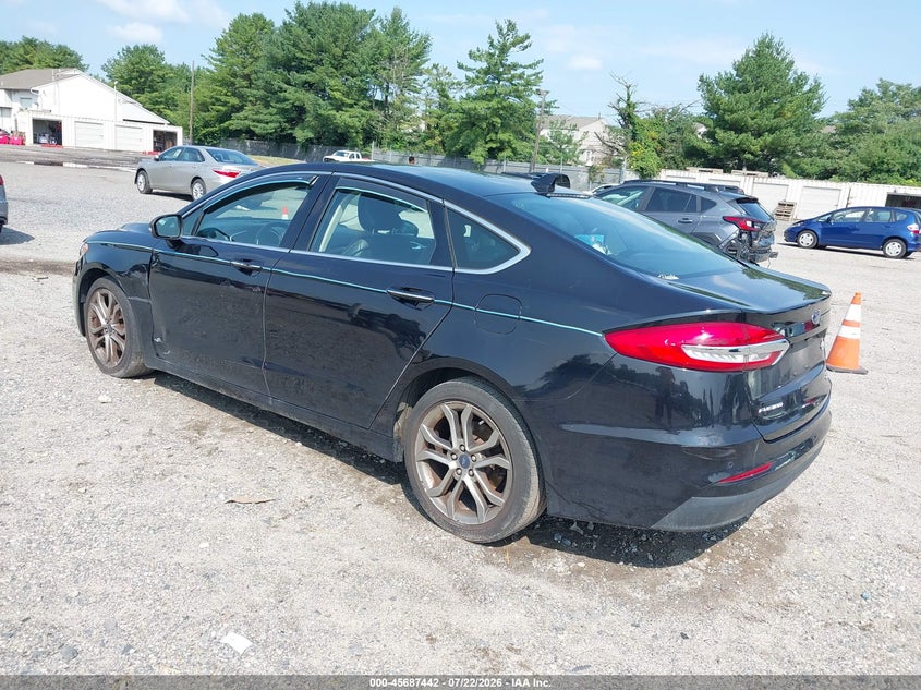 Vin: 3fa6p0cd8kr237221, lot: 46186048, ford fusion sel 20193