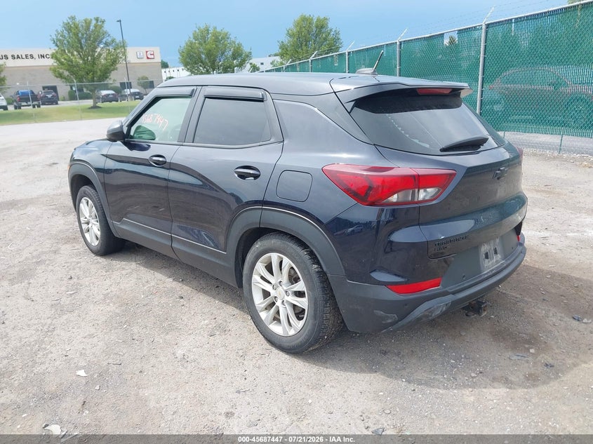 2021 Chevrolet Trailblazer Awd Ls VIN: KL79MNSL0MB108898 Lot: 45687447