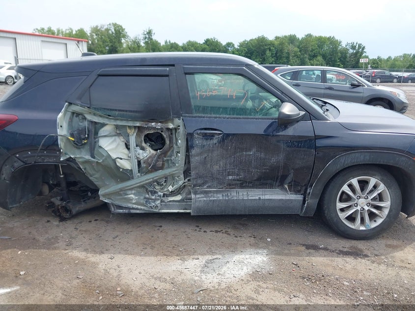 2021 Chevrolet Trailblazer Awd Ls VIN: KL79MNSL0MB108898 Lot: 45687447
