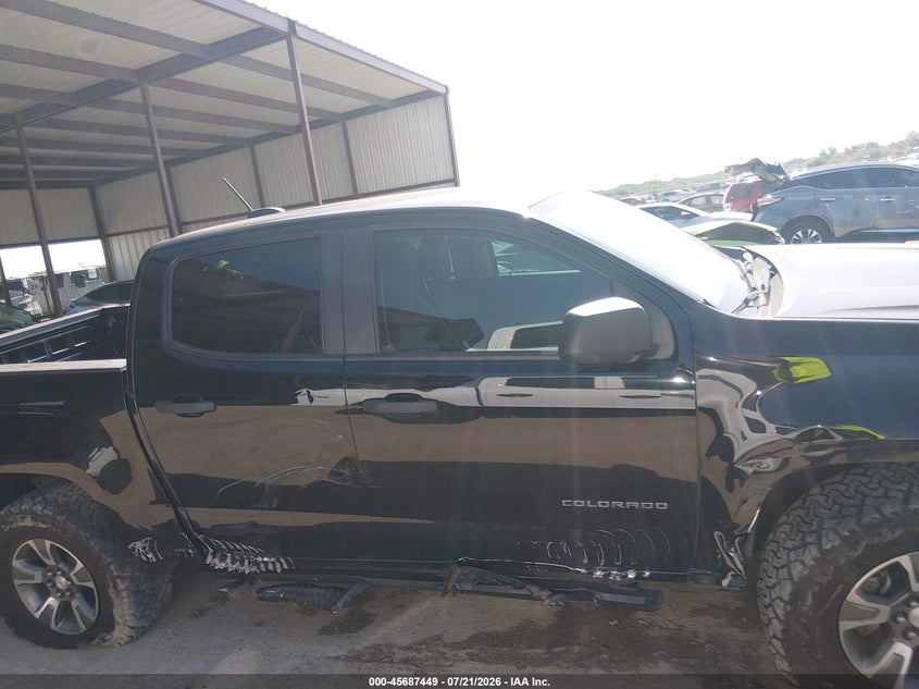 2021 Chevrolet Colorado 2Wd Short Box Wt VIN: 1GCGSBEAXM1171702 Lot: 45687449