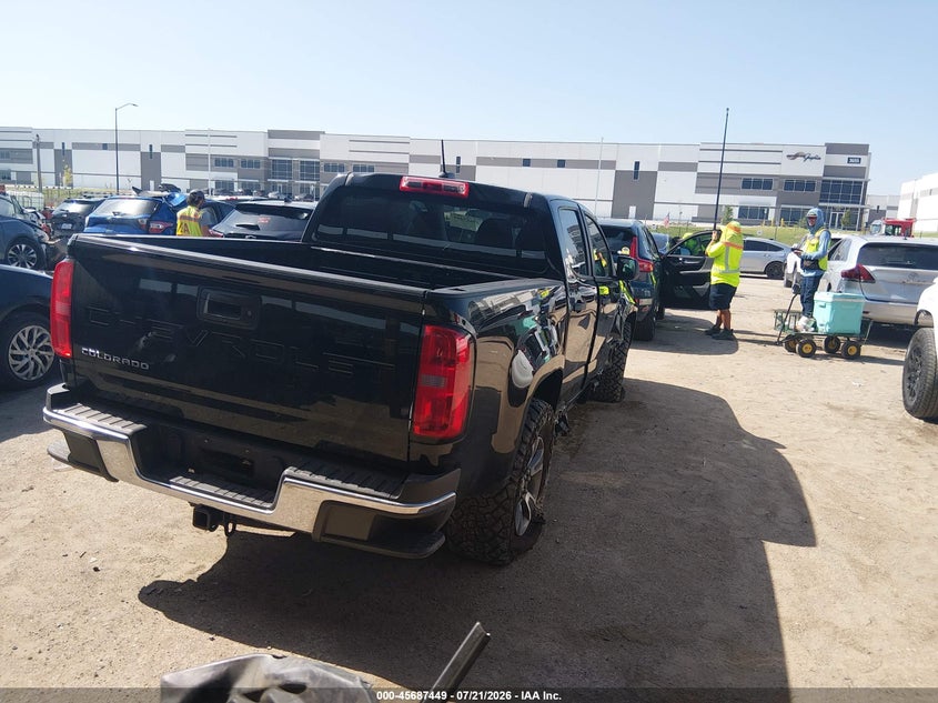 2021 Chevrolet Colorado 2Wd Short Box Wt VIN: 1GCGSBEAXM1171702 Lot: 45687449