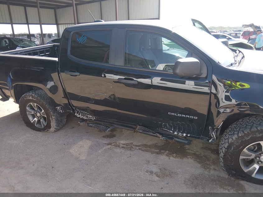 2021 Chevrolet Colorado 2Wd Short Box Wt VIN: 1GCGSBEAXM1171702 Lot: 45687449