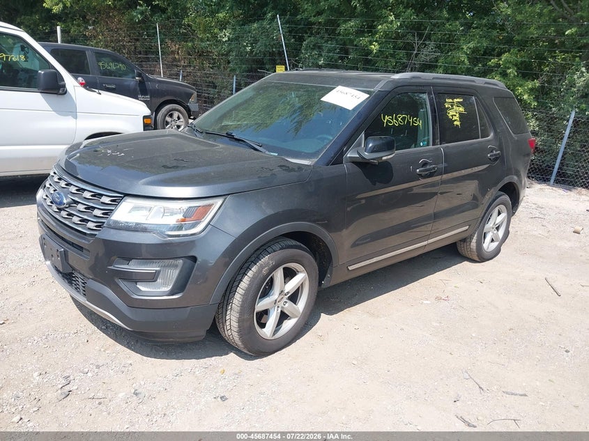 Vin: 1fm5k8d86hgd64808, lot: 46186060, ford explorer xlt 20172
