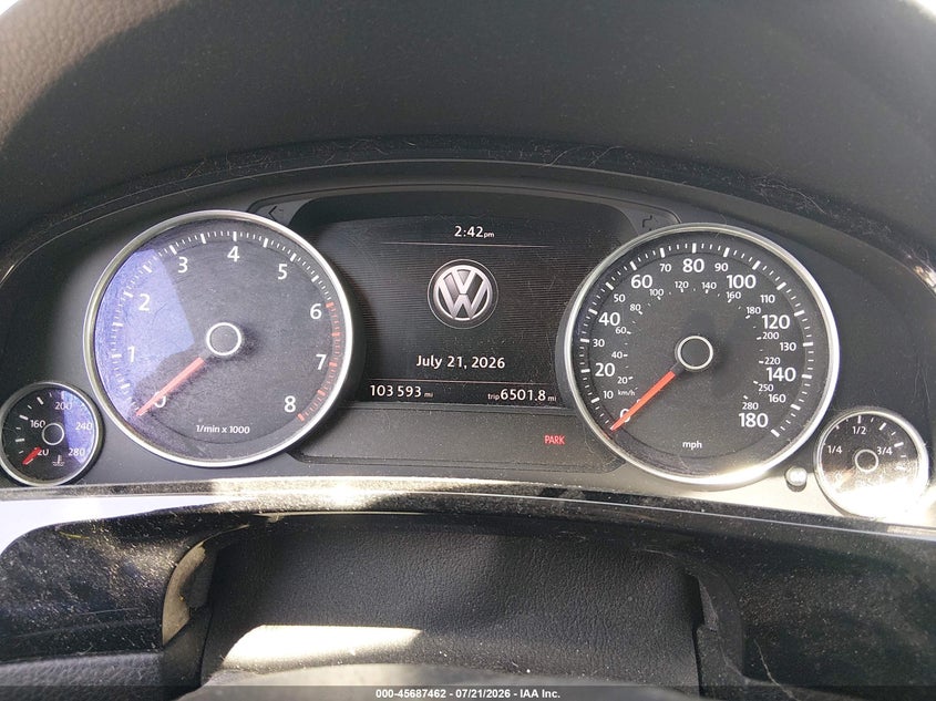 2015 VOLKSWAGEN TOUAREG auction photo 7