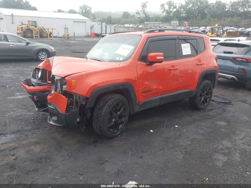 2017 Jeep Renegade, Удар спереду, IAAI, VIN ZACCJBBB0HPG21894 — фото 2