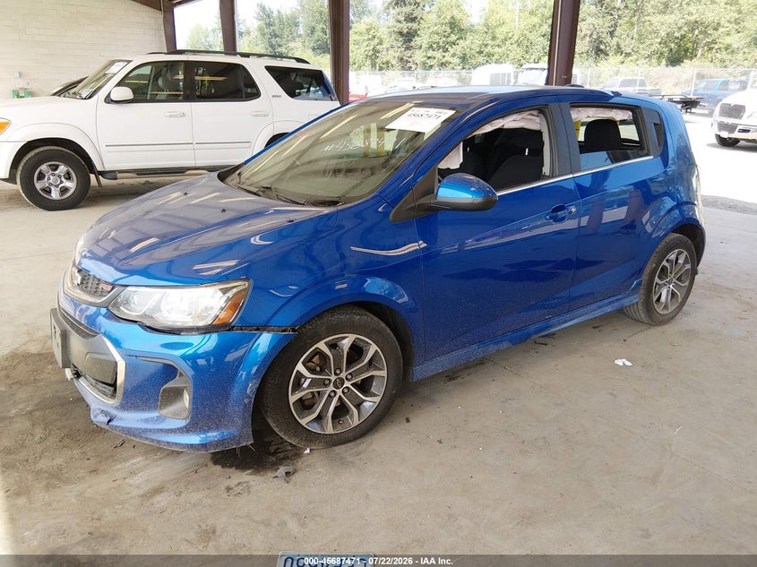Vin: 1g1jd6sg0j4123998, lot: 46186078, chevrolet sonic lt auto 20182