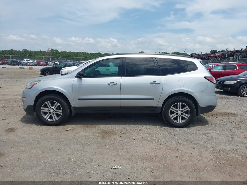 CHEVROLET TRAVERSE 2017 VIN 1GNKRFED9HJ204340