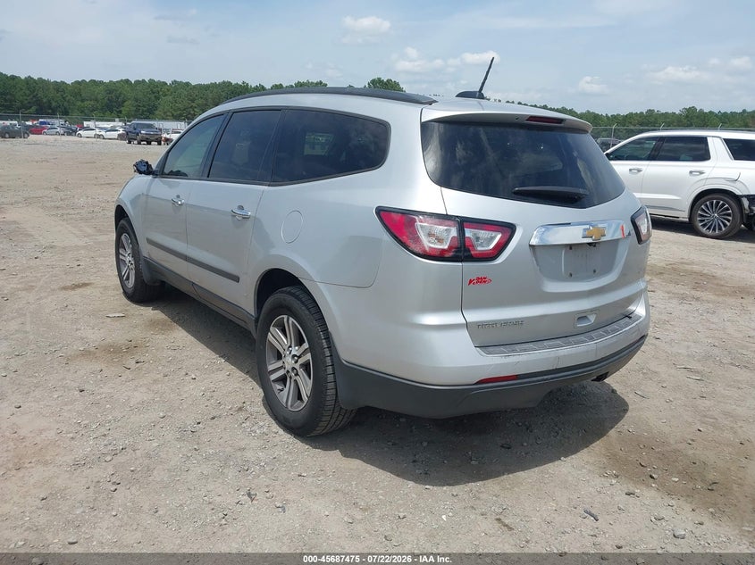 CHEVROLET TRAVERSE 2017 VIN 1GNKRFED9HJ204340