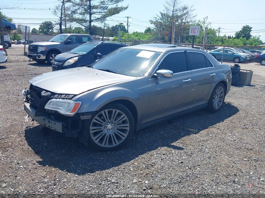 Vin: 2c3ca6ct8bh518184, lot: 46186088, chrysler 300c 20112