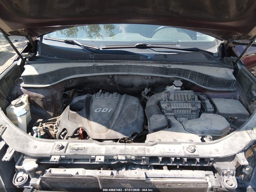 2014 Kia Sorento Lx VIN: 5XYKT3A61EG437849 Lot: 45687482