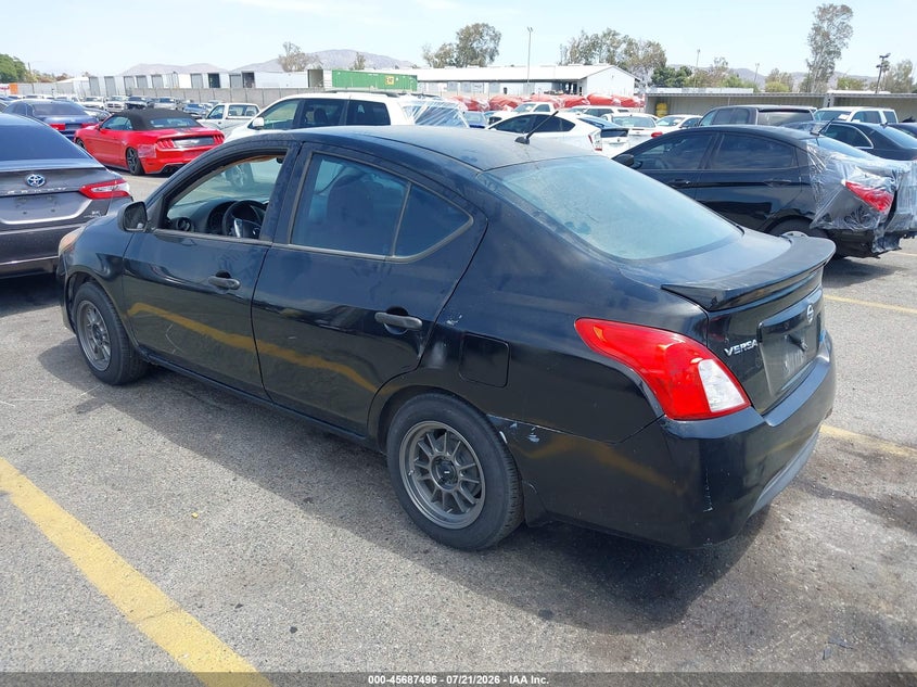 Vin: 3n1cn7ap3fl804990, lot: 46186103, nissan versa 1.6 s+ 20153