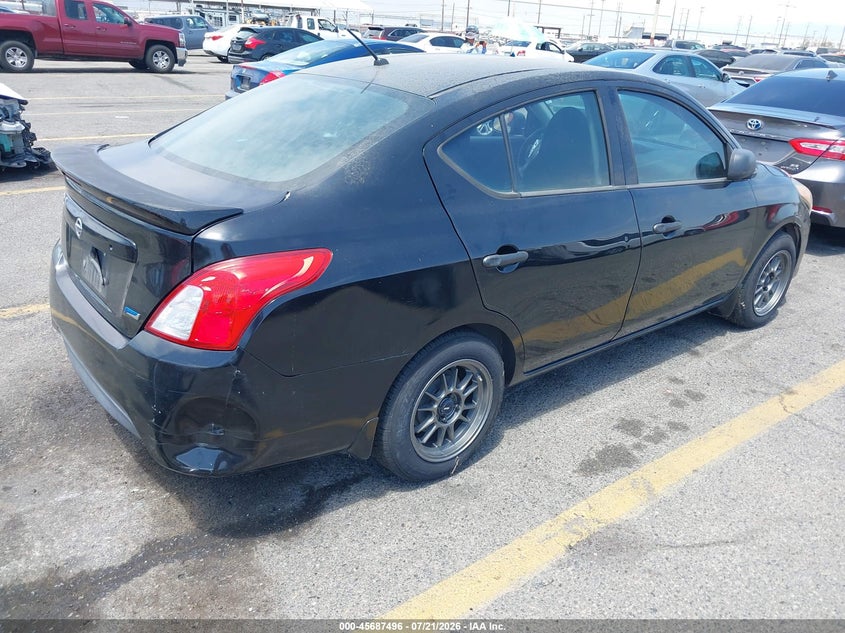 Vin: 3n1cn7ap3fl804990, lot: 46186103, nissan versa 1.6 s+ 20154