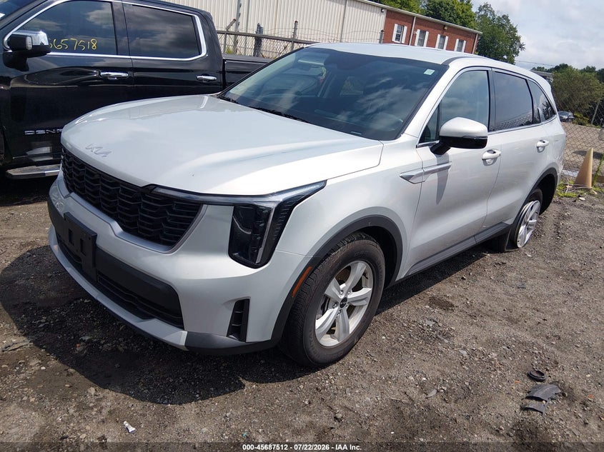 Vin: 5xyrg4jc8tg430912, lot: 46186119, kia sorento lx 20262