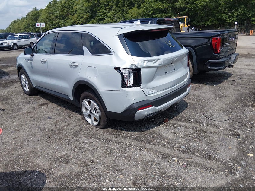Vin: 5xyrg4jc8tg430912, lot: 46186119, kia sorento lx 20263