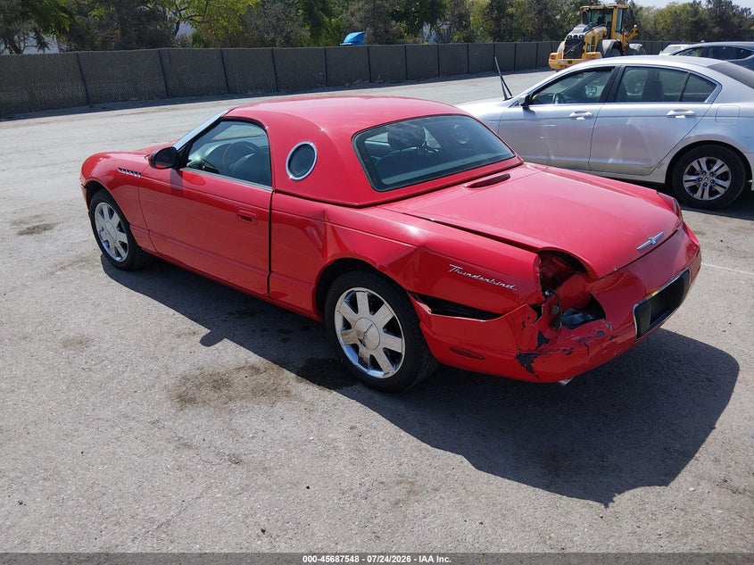 2002 FORD THUNDERBIRD auction photo 3