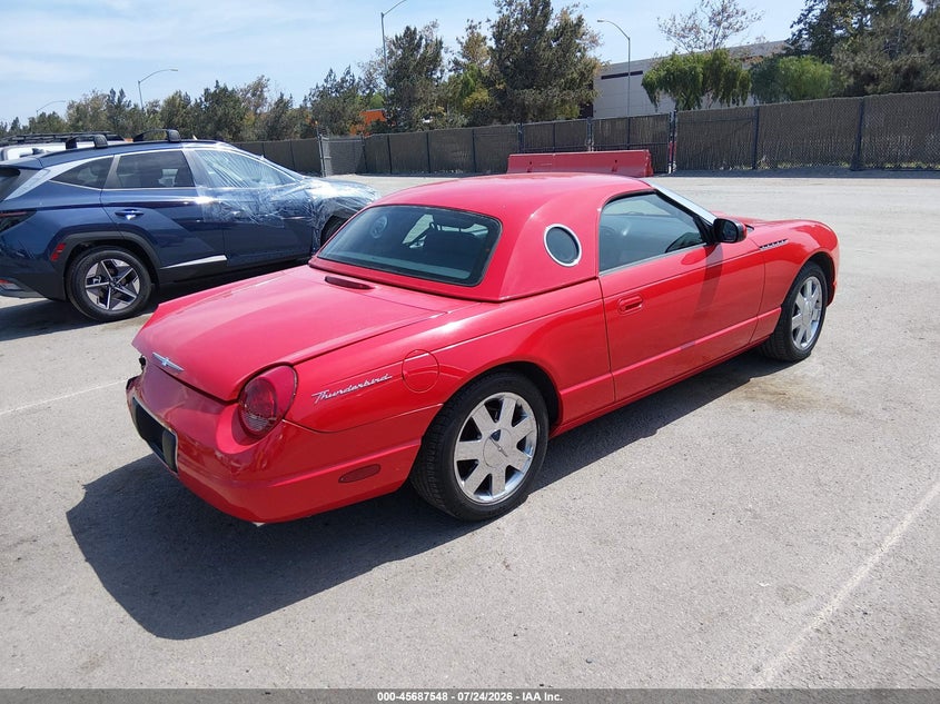 2002 FORD THUNDERBIRD auction photo 4
