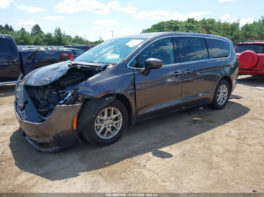 Vin: 2c4rc1cg4pr607175, lot: 46186162, chrysler voyager lx 20232